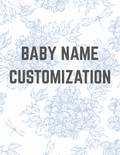 BABY NAME CUSTOMIZATION