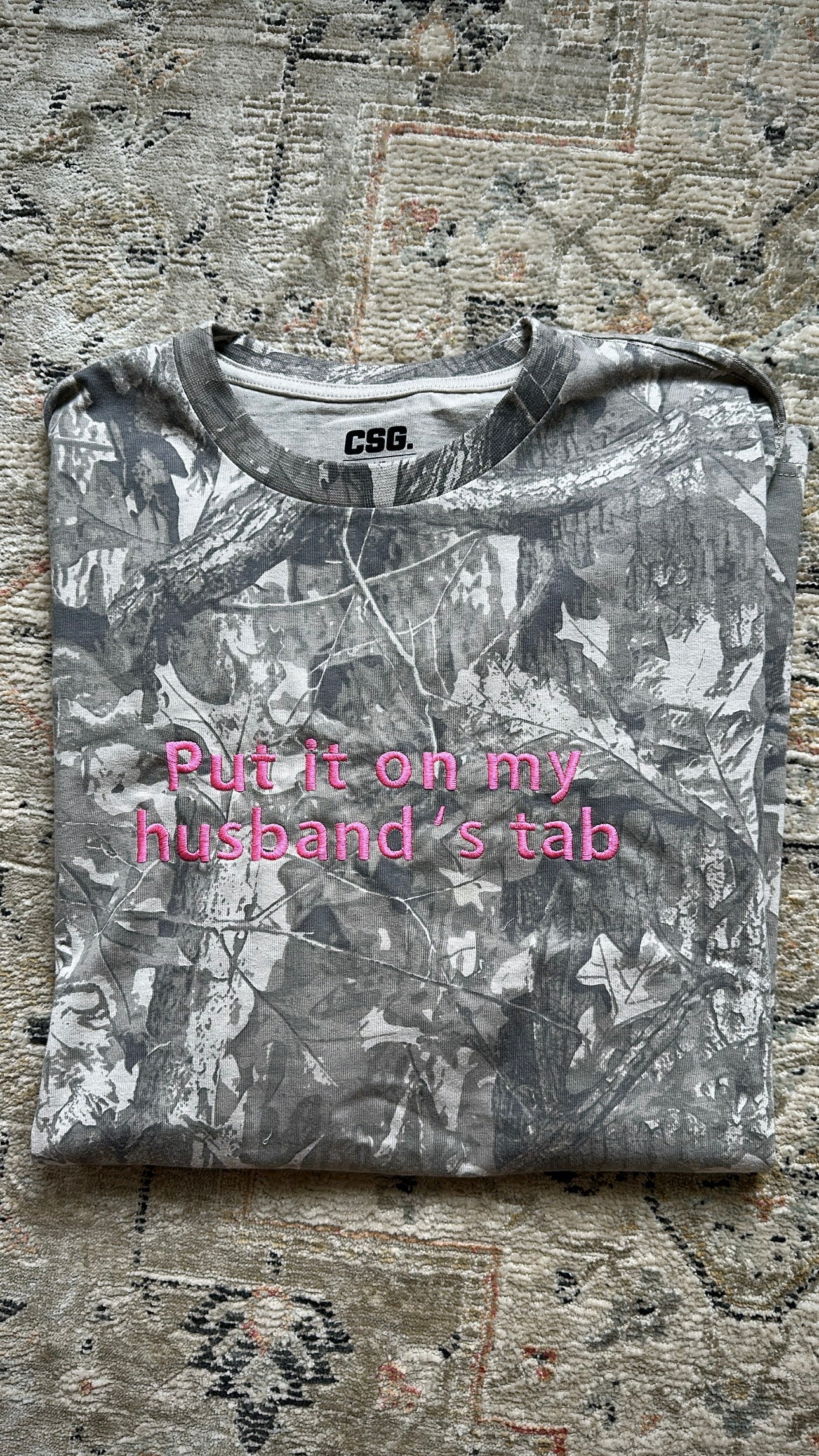My Husband’s Tab